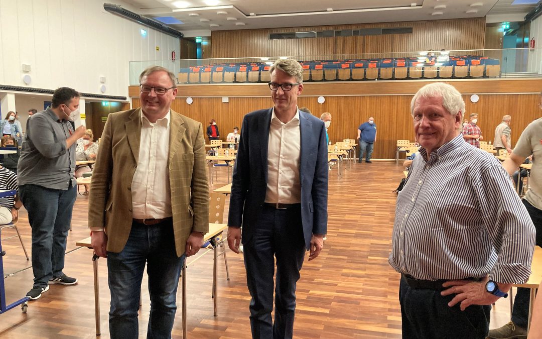 Breite Rückendeckung für Sven Wolf